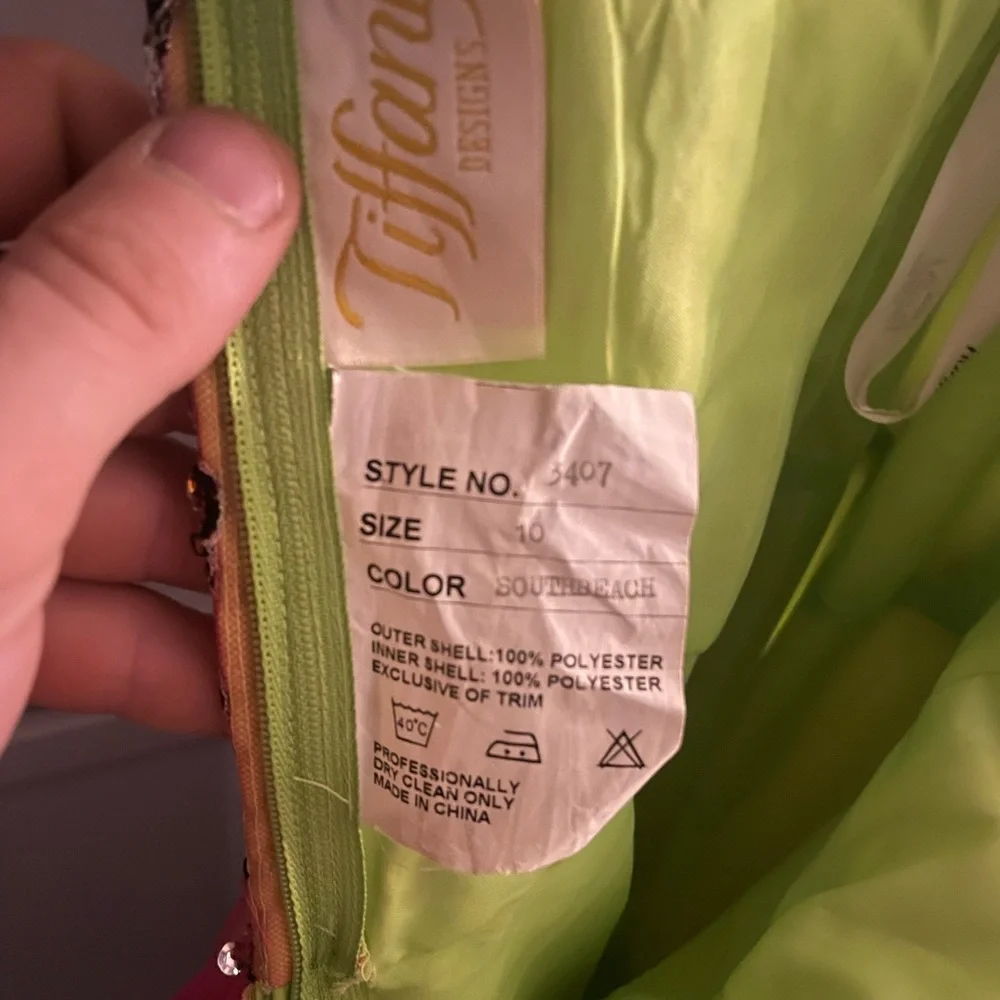 Tiffany designs size 10 South Beach Dress - Picture 2 of 2